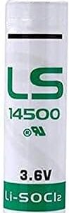 Pile lithium SAFT 3,6v 2.6Ah AA  LS14500