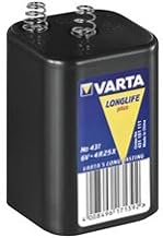 1 Pile saline VARTA 6v 7,5Ah 4R25 plastique à ressorts