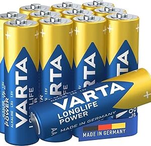 Blister 14 + 6 piles acalines VARTA  Long Life Power 1.5V AAA