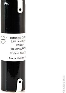 Batterie eclairage secours 2x SC VNT 2S1P ST4 2.4V 1.6Ah Molex