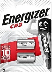 Blister 2 piles electronique lithium ENERGIZER 3v CR2