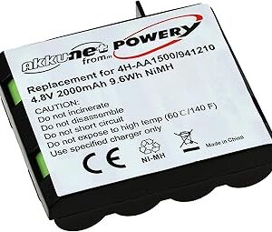 Batterie li-ion compatible COMPEX 4.8v 2000mAh