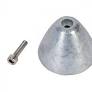 Anode conique QUICK sur hélice pour propulseur BTQ250