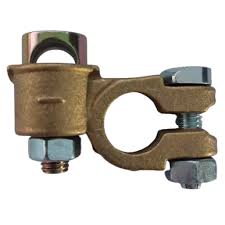 Collier à batterie négatif étamé à serrage de câble