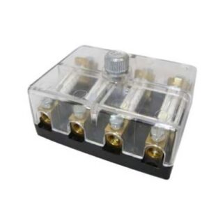 Boite de 4 fusibles stéatites 8A à vis