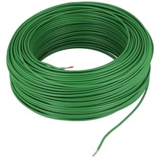 Câble souple HO7VK 1x2,5mm2 vert boite 25m