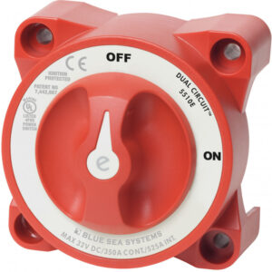 Coupe batterie BLUE SEA On/Off  350A bipolaire