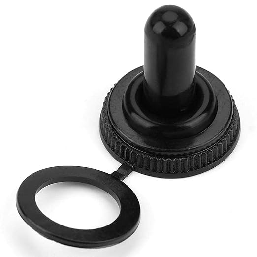 Capuchon caoutchouc pour inter à levier noir