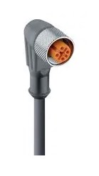 Connecteur LUMBERG-ETA femelle coudé M12 10m