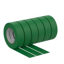Ruban adhésif vert 15mm L10m