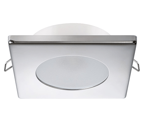 Spot rond led bleue QUICK 10/30v 0,5w D45x21mm chromé