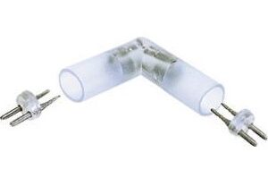 Raccord en L pour serpent lumineux à lampes