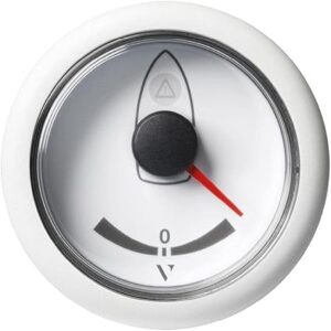 Indicateur angle de barre UFLEX 12V/24V  Ø52mm blanc