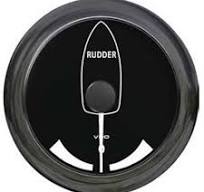 Indicateur angle de barre VDO 12/24v Viewline D85mm 45° noir