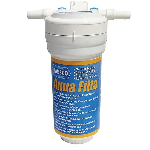 Filtre complet JABSCO pour eau douce
