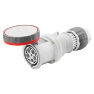 Prolongateur GEWISS 63A 400v 3P+N+T caoutchouc avec capot vissé