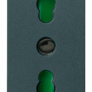 Prise VIMAR 2P+T 10/16A 250v Italien gris 16203