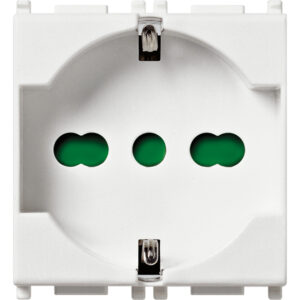 Prise VIMAR plana 2P+T 16A 250v Europe blanc