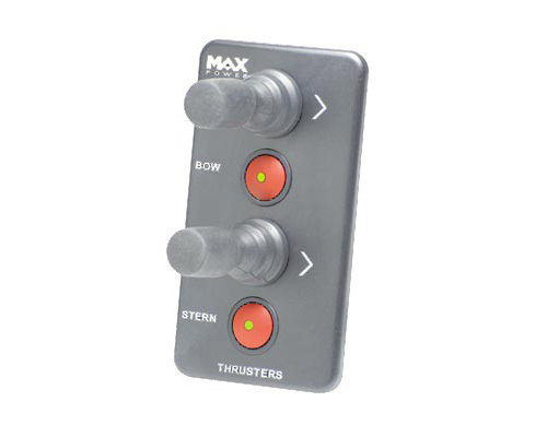 Panneau de commande MAX POWER joystick double gris  318205