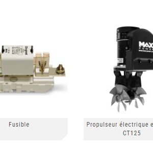 Propulseur MAX POWER 24v 11.9kw/15.9 2 hélices CT 125