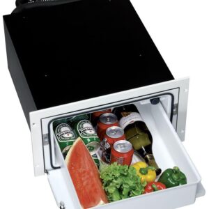 Réfrigérateur INDEL 12/24v à tiroir 36L porte blanche
