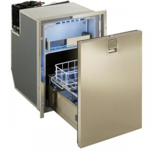 Réfrigérateur INDEL 12/24v à tiroir 49L inox