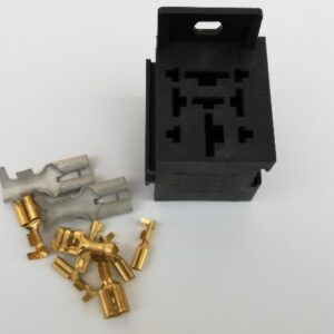 Kit support relais standard avec cosses 6,3mm/2,8mm