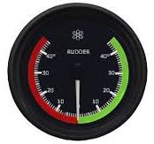 Indicateur angle de barre SAN GIORGIO 12/24v 40°-0-40°