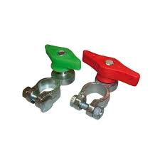 Collier à batterie positif laiton de 12 mm tête hexagonale PAP