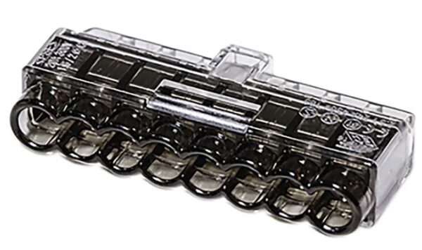 Connecteur multivoies noir câble (1.5mm)