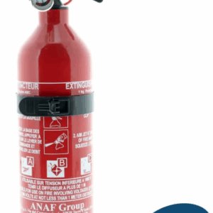 Extincteur à poudre ABC 1kg avec mano