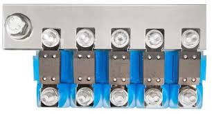 Busbar VICTRON Mega fuse x5 M10 500A pour CIP100200100