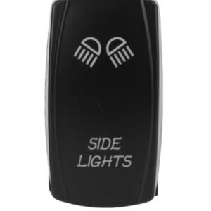 Bascule CARLING noir avec fenêtre éclairage courtoisi barre de flèche