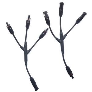 Kit connecteur souple MC4 3 PV en parrallèles