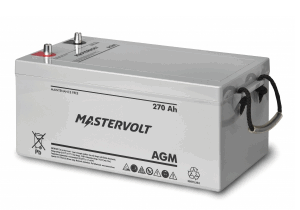 Batterie MASTERVOLT AGM 12v 270Ah  M8 +D
