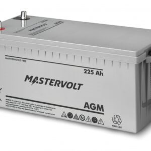 Batterie MASTERVOLT AGM 12v 225Ah  M8 +D