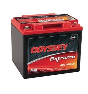 Batterie ODYSSEY ODS-AGM42L PC1200 12V 42Ah 540A+D M6198 X 166 X 170