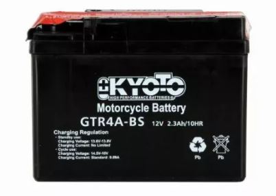 Batterie KYOTO YTR4A-BS AGM 12V 8Ah 25A +D 114 X 49 X 85 PACK