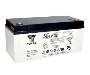 Batterie YUASA SWL2250 12V 86Ah +D Pb Etanche  380 X 166 X 174 (1)