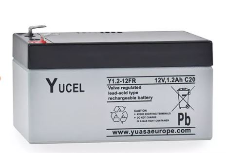 Batterie YUVOLT Y12-12FR 12V  12Ah +G  plomb étanche (5)