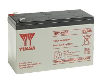 Batterie YUASA NP7-12FR 12V 7Ah +G plomb étanche  FR   (8)