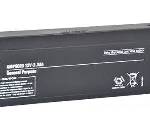 Batterie AGM 12V 2,3h Clips sur côté plomb étanche