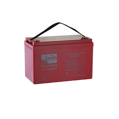 Batterie ZENITH ZGL120085 AGM 12V 120Ah TYPE M8 327 X 172 X 217/222