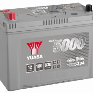 Batterie YUASA YBX5334 12V 100Ah 830A +G D31  304 X 173 X 225