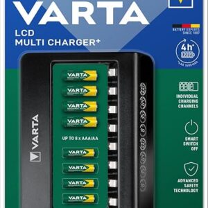 Chargeur Universel  VARTA accus AAA/AA/C/D/9v sur prise 100/240v