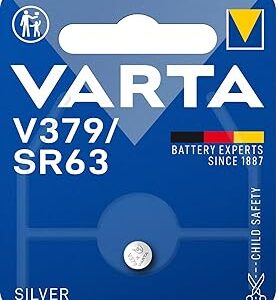 Blister 1 pile montre oxyde argent VARTA 1.5v V379/SR63