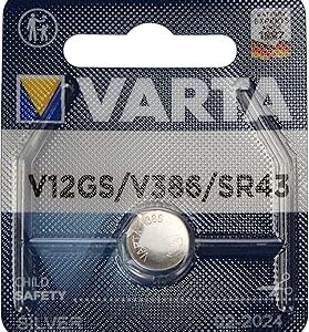 Blister 1 pile montre oxyde argent VARTA 1.5v V386/SR43