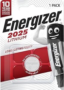 Blister 1 pile électronique lithium ENERGIZER 3v CR2025