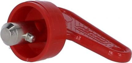 Clé amovible rouge QUICK pour coupe-batterie 140A