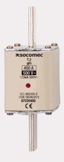 Fusible couteau T1 125A 500V GG